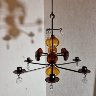 Erik Höglund - Ljuskrona - Amber