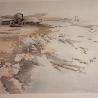 Ulf Wahlberg - Ökenlandskap med bilar