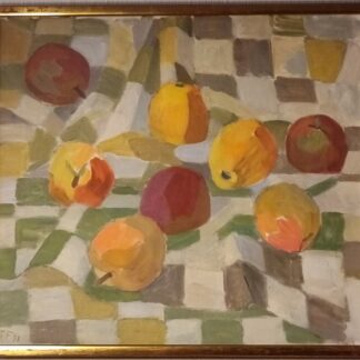 Ture Fabiansson - Stilleben med äpplen