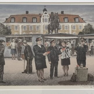 Reinhold Ljunggren - Frälsningsarmen på Eksjö Torg